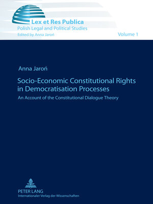 cover image of Socio-Economic Constitutional Rights in Democratisation Processes